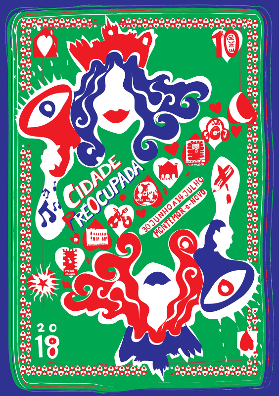 Cartaz do Festival Cidade PreOcupada, 2018