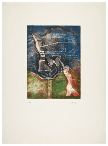 André Goezu, Sem título / Floraison, 1977, Fundação Calouste Gulbenkian André Goezu, Untitled / Floraison, 1977